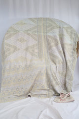 Authentic Vintage Kantha Quilt