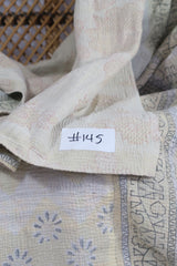 Authentic Vintage Kantha Quilt