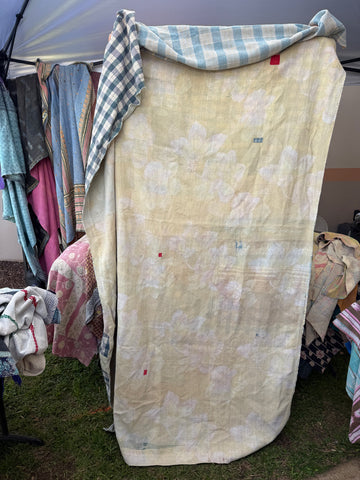 Authentic Vintage Kantha Quilt