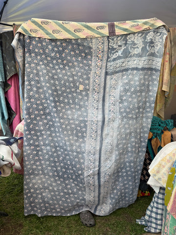 Authentic Vintage Kantha Quilt