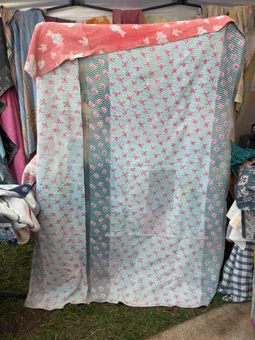 Authentic Vintage Kantha Quilt