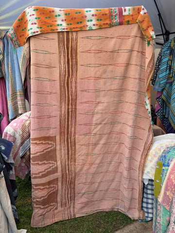 Authentic Vintage Kantha Quilt