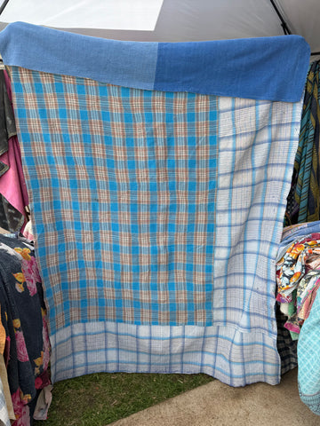 Authentic Vintage Kantha Quilt