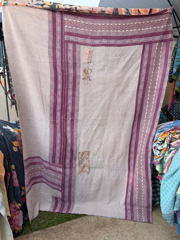 Authentic Vintage Kantha Quilt