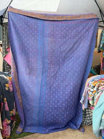 Authentic Vintage Kantha Quilt