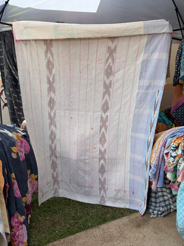 Authentic Vintage Kantha Quilt