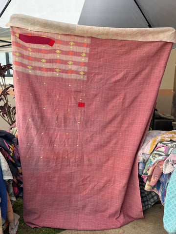 Authentic Vintage Kantha Quilt
