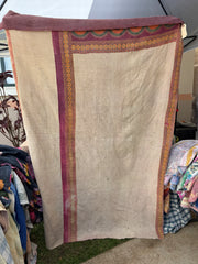 Authentic Vintage Kantha Quilt