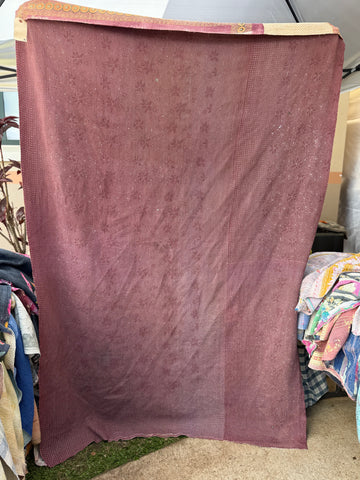 Authentic Vintage Kantha Quilt